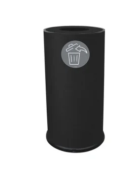 Contenitore per Raccolta Differenziata Stilcasa - 1 Scomparto - 70 Litri - 871/N (Nero)