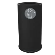 Contenitore per Raccolta Differenziata Stilcasa - 1 Scomparto - 70 Litri - 871/N (Nero)