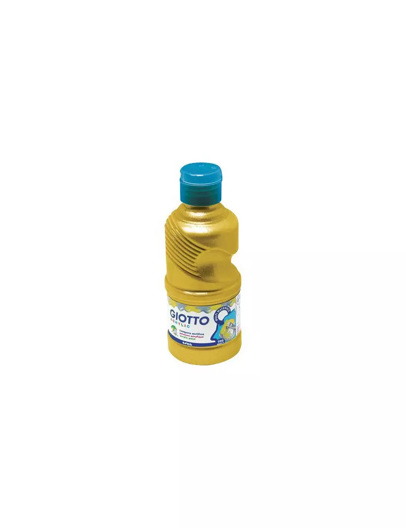 Tempera Acrilica Giotto - 250 ml (Oro)