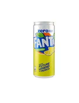 Lattina Fanta Lemon Zero - 33 cl - COLFI (Conf. 24)