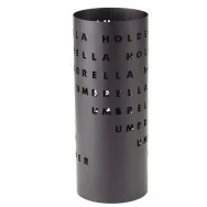 Portaombrelli in Metallo King Collection - 18x46 cm - P1817289 (Nero Fantasia Lettere)