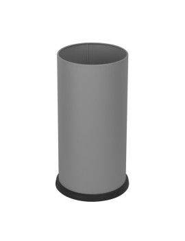 Portaombrelli con Vaschetta Interna Steel Stilcasa - 24x49 cm - 22 Litri - 581/G (Grigio)