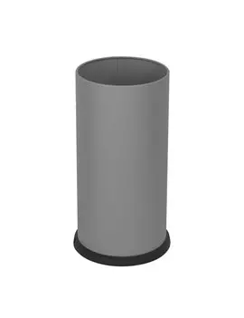 Portaombrelli con Vaschetta Interna Steel Stilcasa - 24x49 cm - 22 Litri - 581/G (Grigio)