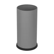 Portaombrelli con Vaschetta Interna Steel Stilcasa - 24x49 cm - 22 Litri - 581/G (Grigio)