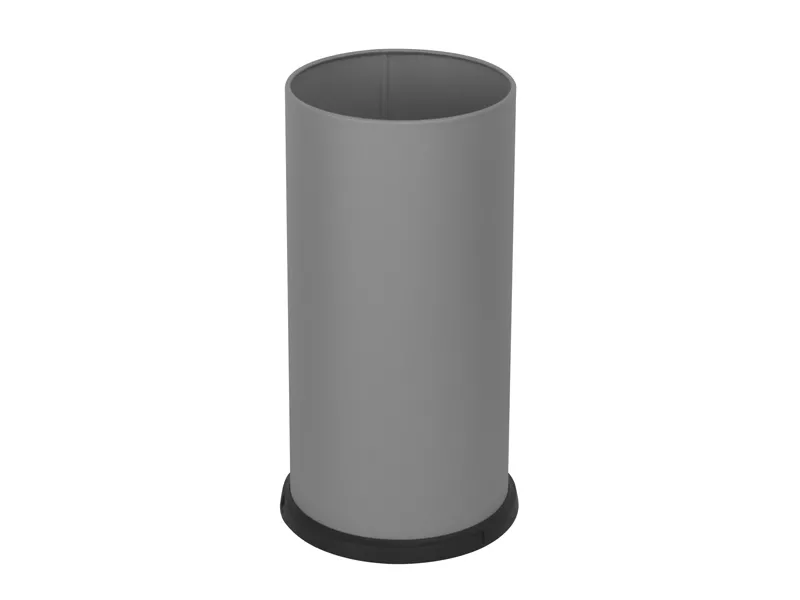 Portaombrelli con Vaschetta Interna Steel Stilcasa - 24x49 cm - 22 Litri - 581/G (Grigio)