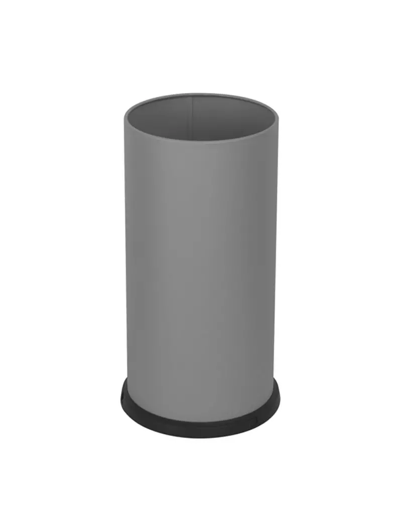 Portaombrelli con Vaschetta Interna Steel Stilcasa - 24x49 cm - 22 Litri - 581/G (Grigio)