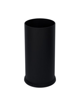 Portaombrelli con Vaschetta Interna Steel Stilcasa - 24x49 cm - 22 Litri - 581/N (Nero)