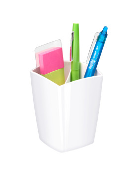 Portapenne Pro Gloss CEP - 7,4x7,4x9,5 cm - 1005300021 (Bianco Artico)
