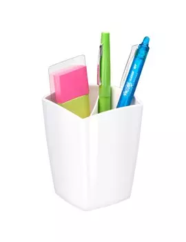 Portapenne Pro Gloss CEP - 7,4x7,4x9,5 cm - 1005300021 (Bianco Artico)