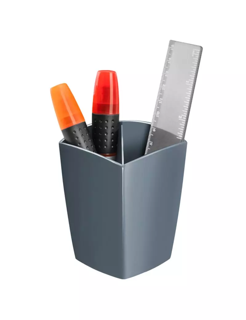 Portapenne Pro Gloss CEP - 7,4x7,4x9,5 cm - 1005301061 (Grigio) Portapenne Pro Gloss CEP - 7,4x7,4x9,5 cm - 1005301061 (Grigio)
