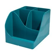 Portapenne Pen Wave Skandi Exacompta - 15,5x11,9x10,9 cm - 69534D (Blu Pacifico)