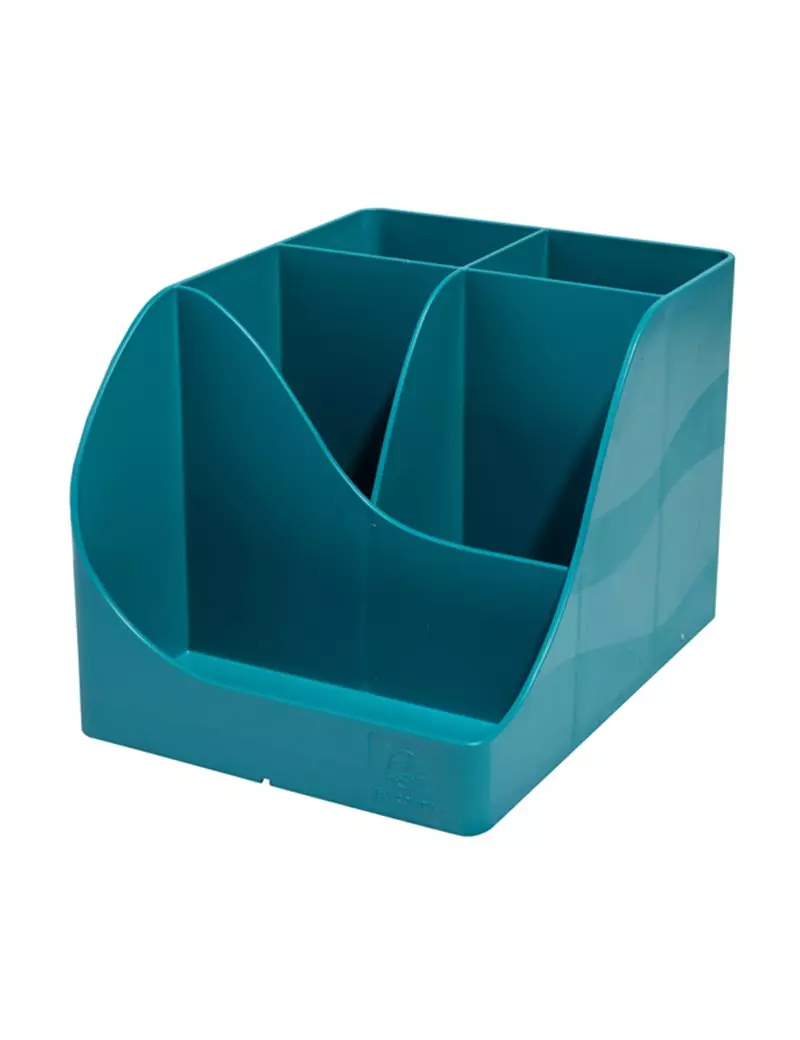 Portapenne Pen Wave Skandi Exacompta - 15,5x11,9x10,9 cm - 69534D (Blu Pacifico) Portapenne Pen Wave Skandi Exacompta - 15,5x11,9x10,9 cm - 69534D (Blu Pacifico)