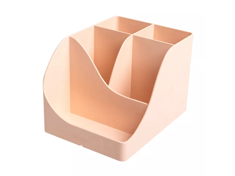Portapenne Pen Wave Skandi Exacompta - 15,5x11,9x10,9 cm - 69531D (Nude)