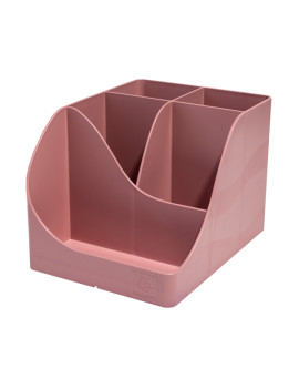 Portapenne Pen Wave Skandi Exacompta - 15,5x11,9x10,9 cm - 69538D (Rosa Antico)