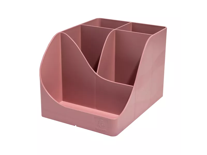 Portapenne Pen Wave Skandi Exacompta - 15,5x11,9x10,9 cm - 69538D (Rosa Antico) Portapenne Pen Wave Skandi Exacompta - 15,5x11,9x10,9 cm - 69538D (Rosa Antico)