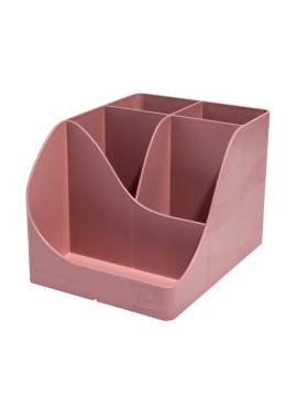Portapenne Pen Wave Skandi Exacompta - 15,5x11,9x10,9 cm - 69538D (Rosa Antico)