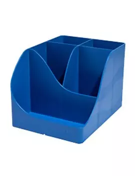 Portapenne Pen Wave Bee Exacompta - 15,5x11,9x10,9 cm - 69504D (Blu Navy)