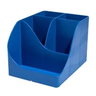 Portapenne Pen Wave Bee Exacompta - 15,5x11,9x10,9 cm - 69504D (Blu Navy)