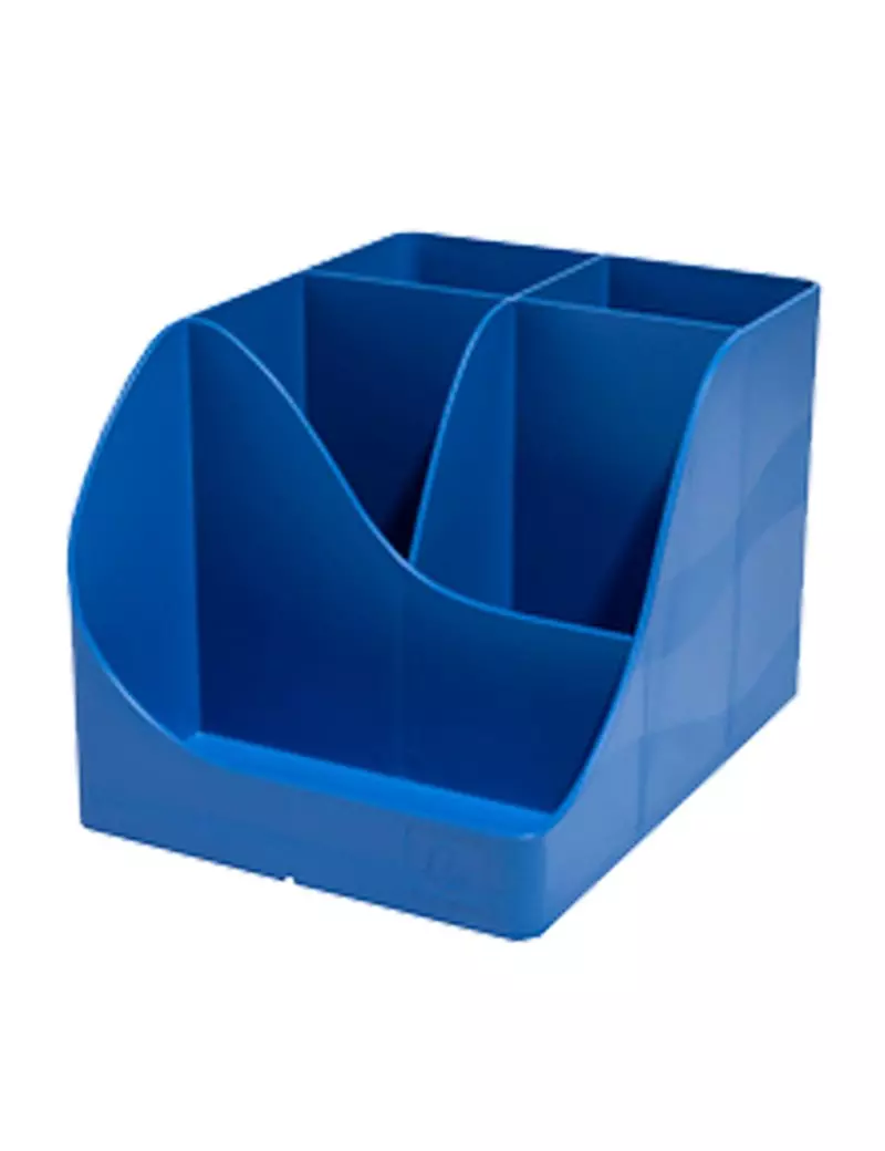 Portapenne Pen Wave Bee Exacompta - 15,5x11,9x10,9 cm - 69504D (Blu Navy) Portapenne Pen Wave Bee Exacompta - 15,5x11,9x10,9 cm - 69504D (Blu Navy)