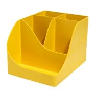 Portapenne Pen Wave Bee Exacompta - 15,5x11,9x10,9 cm - 69508D (Giallo Zafferano)