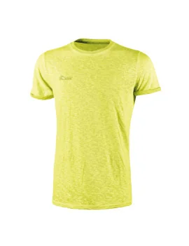 T-Shirt a Manica Corta U-Power - Taglia L - EY195YF-L (Giallo Fluo Conf. 3)