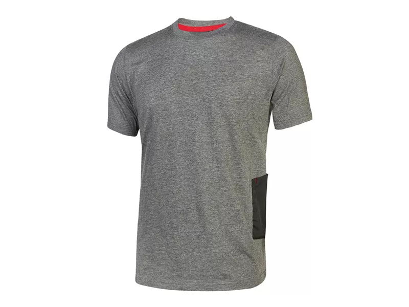 T-Shirt a Manica Corta Road U-Power - Taglia L - EY138GM-L (Grigio Scuro Conf. 3)