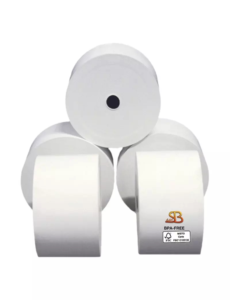 Rotolo per Distributori Self Service Sabacart - 57 mm x 100 m - 3124057100F (Conf. 24) Rotolo per Distributori Self Service Sabacart - 57 mm x 100 m - 3124057100F (Conf. 24)
