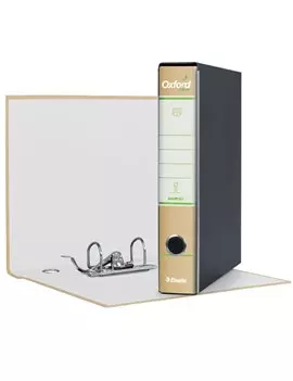 Registratore Oxford Green G82 Esselte - Commerciale - Dorso 5 - 23x30 cm - 397820501 (Avana Conf. 8)