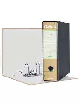 Registratore Oxford Green G82 Esselte - Commerciale - Dorso 8 - 23x30 cm - 397830501 (Avana Conf. 6)