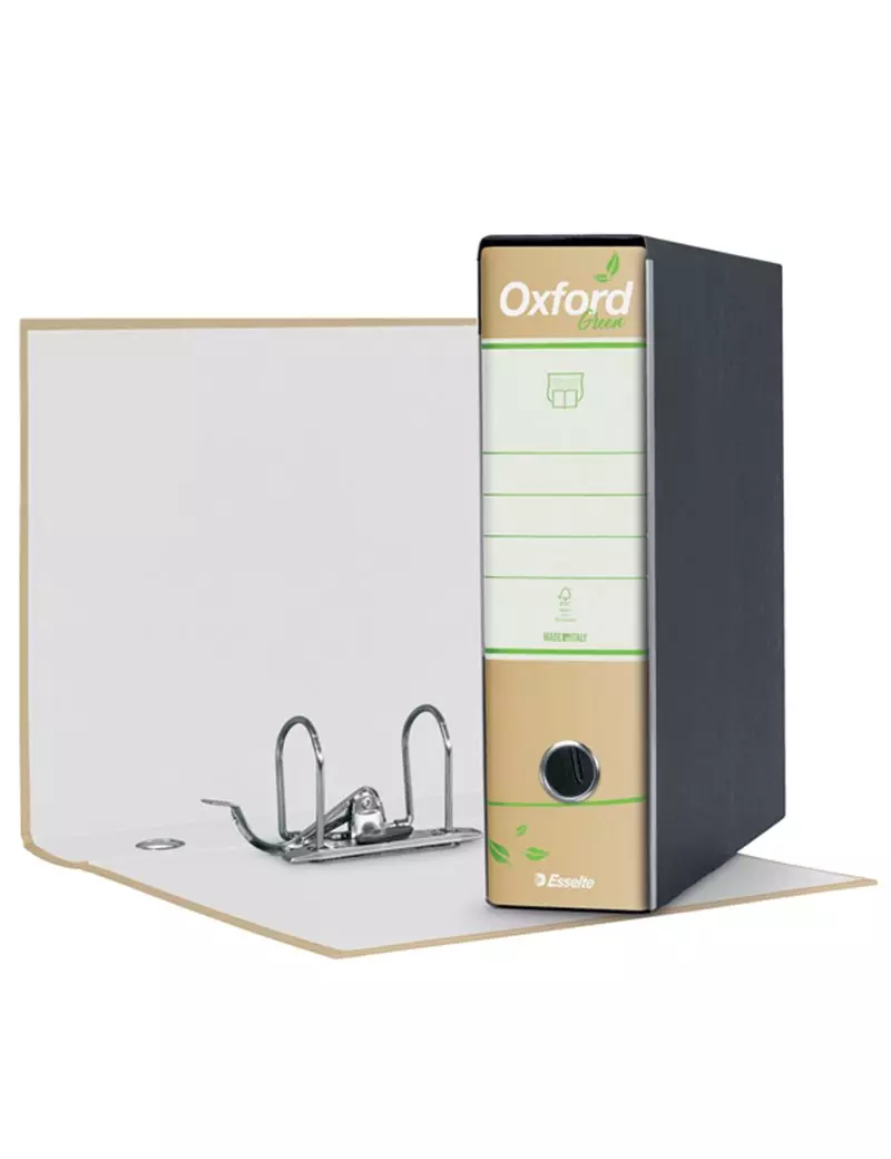 Registratore Oxford Green G82 Esselte - Commerciale - Dorso 8 - 23x30 cm - 397830501 (Avana Conf. 6) Registratore Oxford Green G82 Esselte - Commerciale - Dorso 8 - 23x30 cm - 397830501 (Avana Conf. 6)