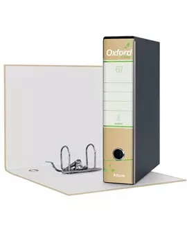 Registratore Oxford Green G85 Esselte - Protocollo - Dorso 8 - 23x33 cm - 397850501 (Avana Conf. 6)