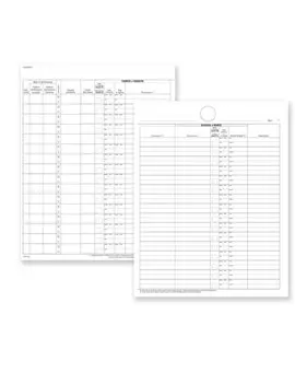 Registro Carico/Scarico Bovini Data Ufficio - 23 Pagine Numerate - 24,5x31 cm - DU138313000 (Conf. 2)