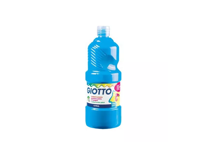 Tempera Pronta Giotto - 1000 ml (Ciano)