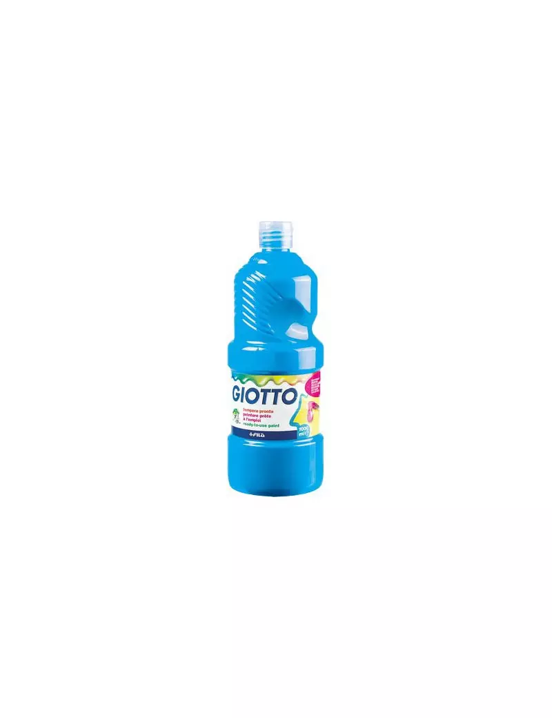 Tempera Pronta Giotto - 1000 ml (Ciano)