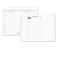 Registro Carico/Scarico Suini Data Ufficio - 23 Pagine Numerate - 24,5x31 cm - DU138311000 (Conf. 2)