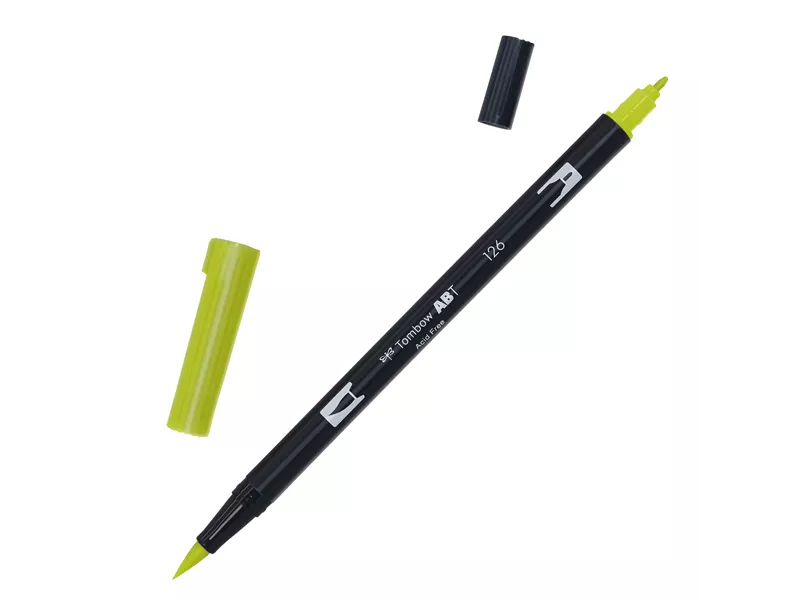Pennarello Dual Brush Tombow - PABT-126 (Light Olive Conf. 6)