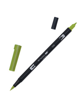 Pennarello Dual Brush Tombow - PABT-158 (Dark Olive Conf. 6)
