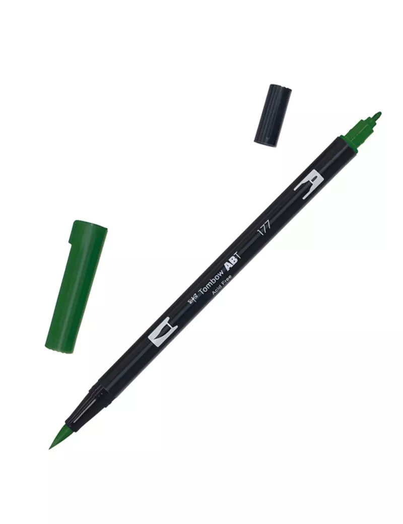 Pennarello Dual Brush Tombow - PABT-177 (Dark Jade Conf. 6) Pennarello Dual Brush Tombow - PABT-177 (Dark Jade Conf. 6)