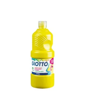 Tempera Pronta Giotto - 1000 ml (Giallo Primario)