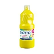Tempera Pronta Giotto - 1000 ml (Giallo Primario)