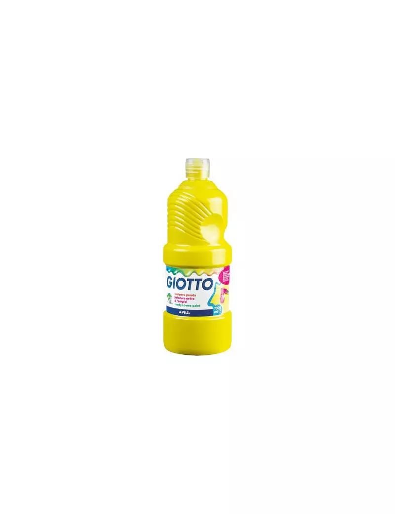 Tempera Pronta Giotto - 1000 ml (Giallo Primario) Tempera Pronta Giotto - 1000 ml (Giallo Primario)