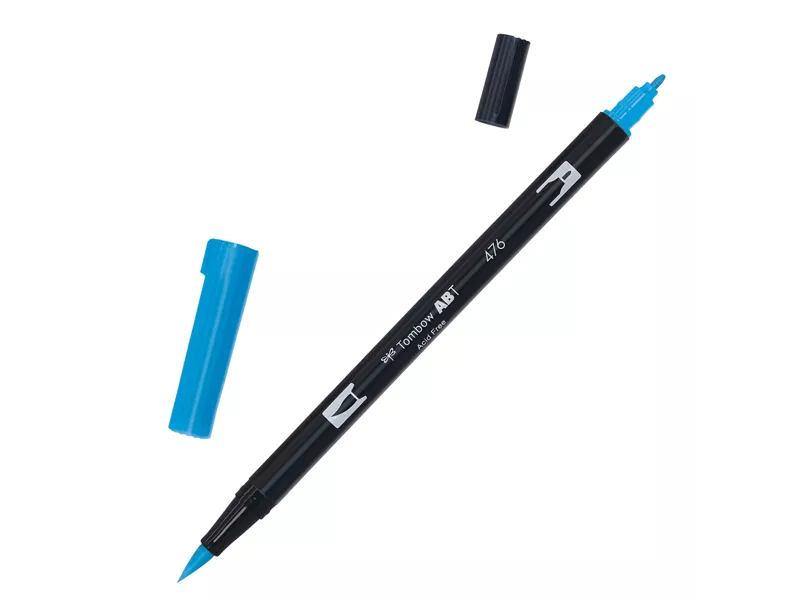 Pennarello Dual Brush Tombow - PABT-476 (Cyan Conf. 6)