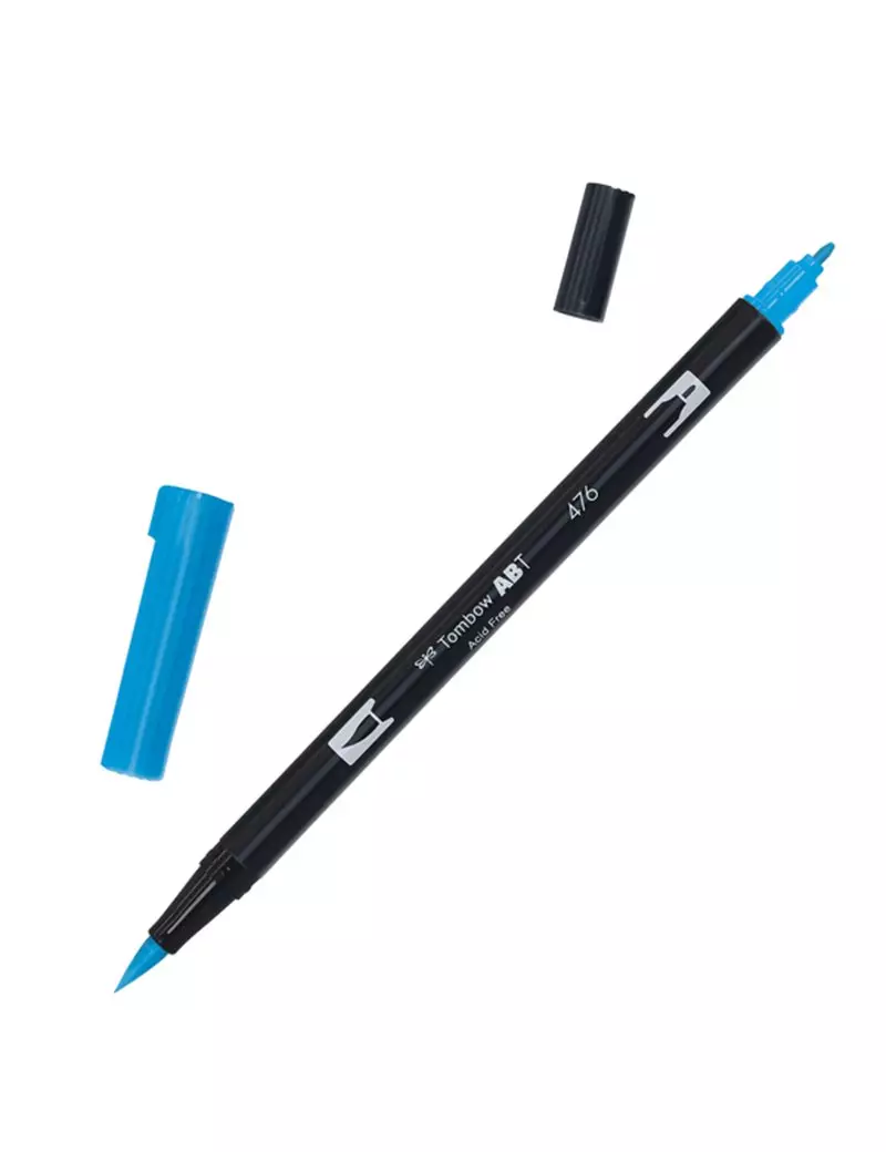 Pennarello Dual Brush Tombow - PABT-476 (Cyan Conf. 6) Pennarello Dual Brush Tombow - PABT-476 (Cyan Conf. 6)