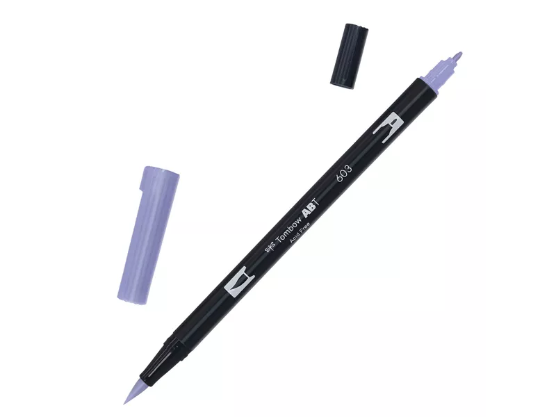 Pennarello Dual Brush Tombow - PABT-603 (Periwinkle  Conf. 6)