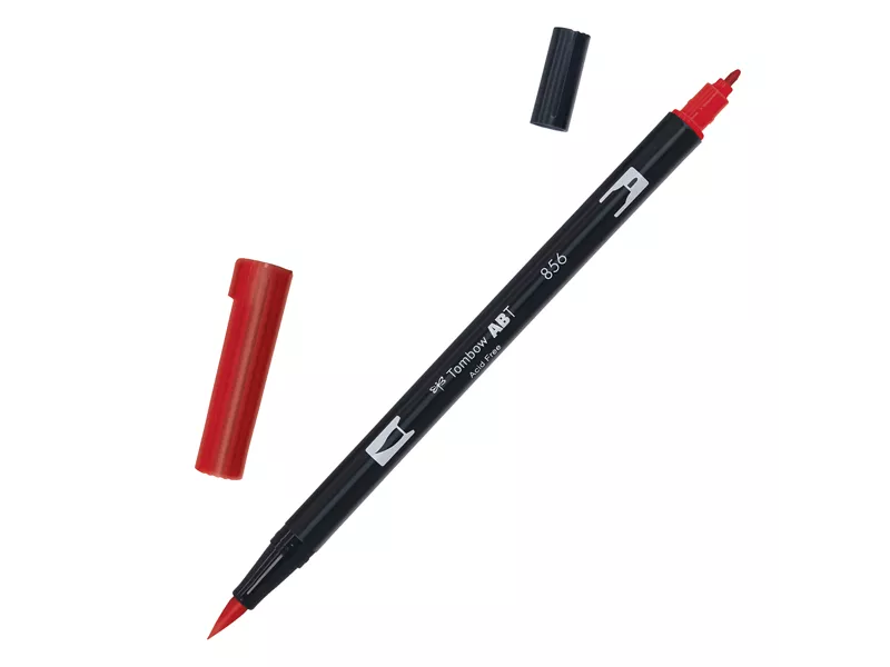Pennarello Dual Brush Tombow - PABT-856 (Chinese Red Conf. 6) Pennarello Dual Brush Tombow - PABT-856 (Chinese Red Conf. 6)
