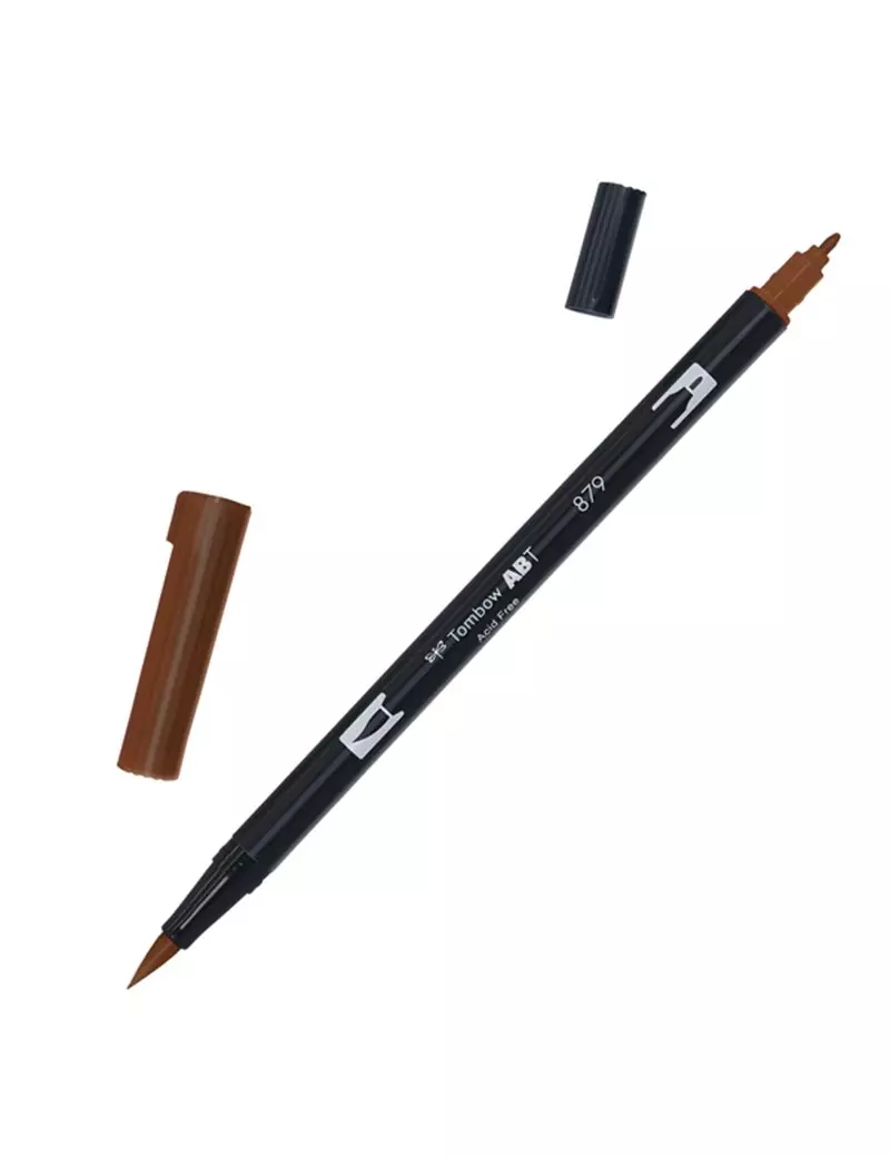 Pennarello Dual Brush Tombow - PABT-879 (Brown Conf. 6) Pennarello Dual Brush Tombow - PABT-879 (Brown Conf. 6)
