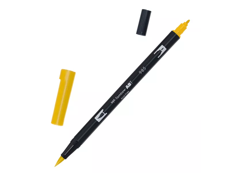 Pennarello Dual Brush Tombow - PABT-985 (Chrome Yellow Conf. 6)
