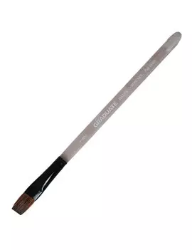 Pennello in Pelo di Pony Graduate Daler-Rowney - Punta Piatta Quadrata - n. 3/4 - Manico Corto - D212159075 (Conf. 6)