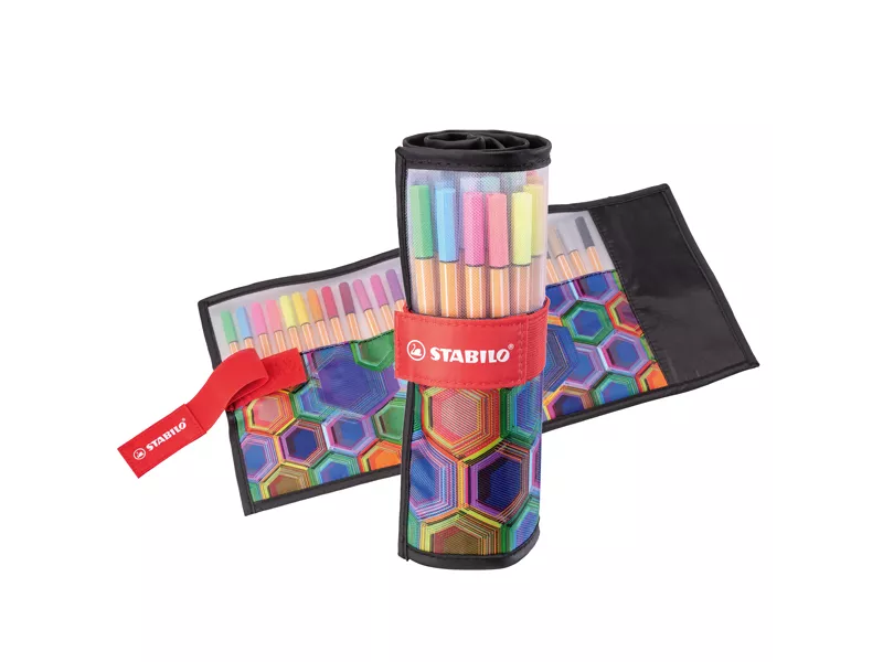 Fineliner Arty Line Point 88 Stabilo - 0,4 mm - 8825-071-20 (Assortiti Rollerset Conf. 25)