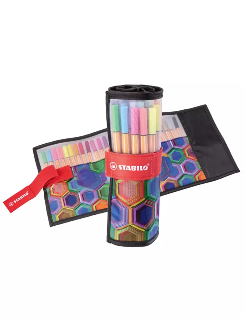 Fineliner Arty Line Point 88 Stabilo - 0,4 mm - 8825-071-20 (Assortiti Rollerset Conf. 25) Fineliner Arty Line Point 88 Stabilo - 0,4 mm - 8825-071-20 (Assortiti Rollerset Conf. 25)